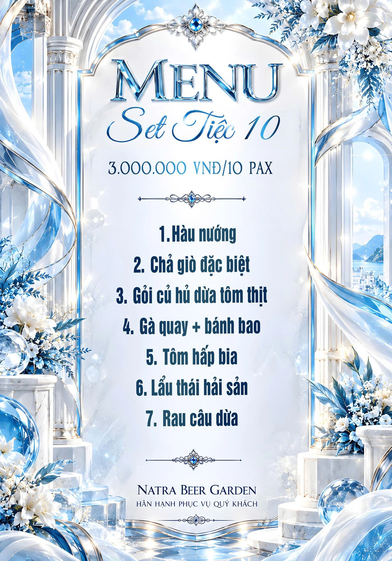 Set Menu NATRA Garden trang 10