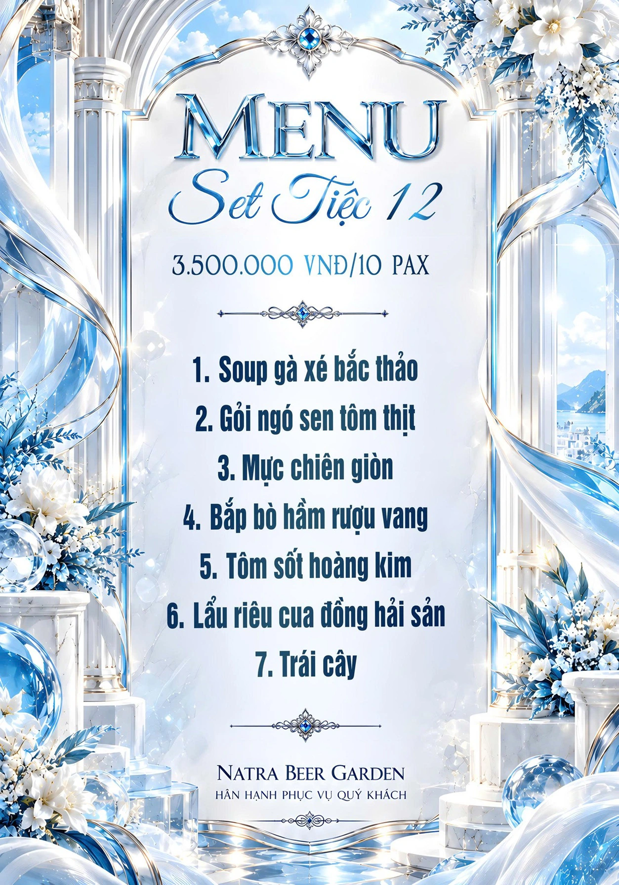 Set Menu NATRA Garden trang 12