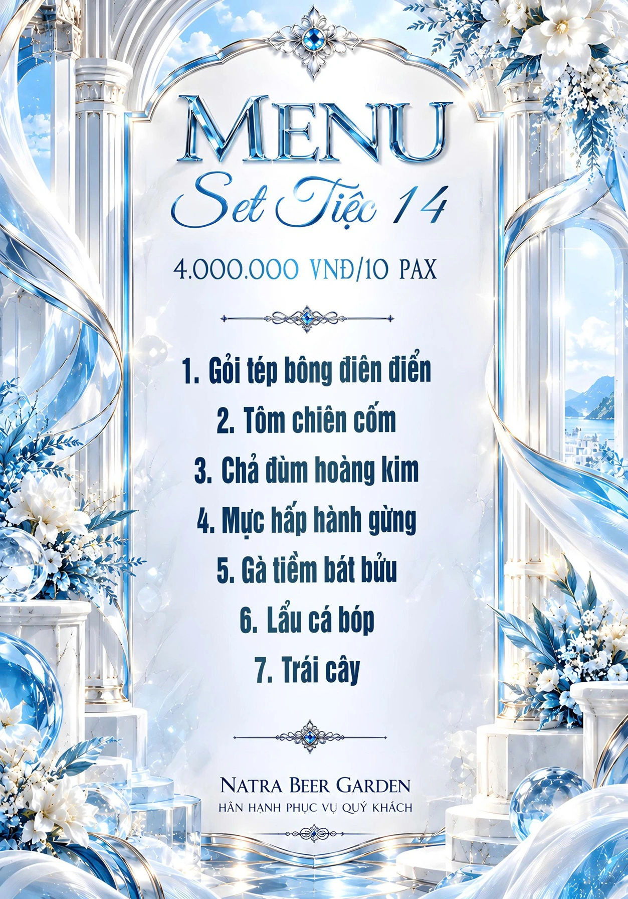 Set Menu NATRA Garden trang 13