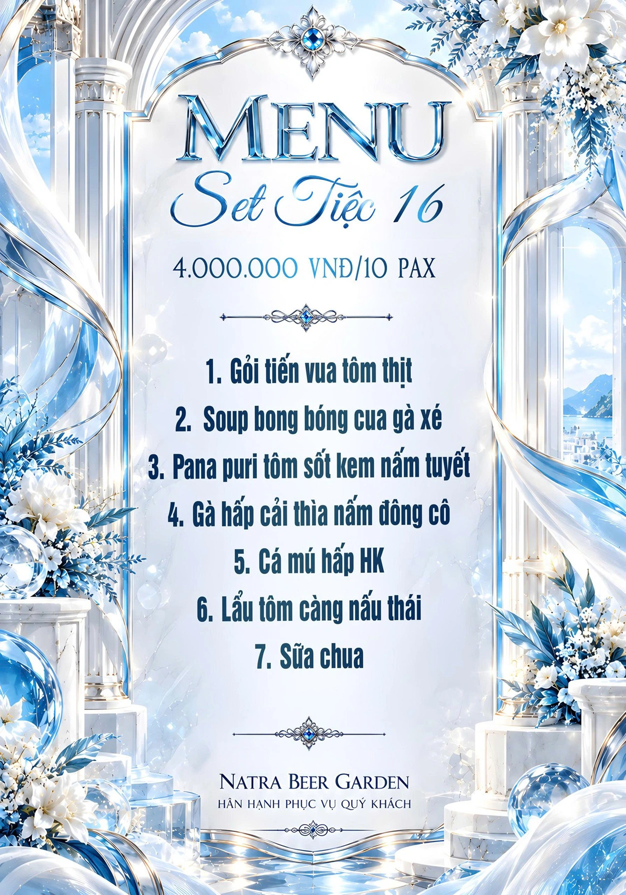 Set Menu NATRA Garden trang 15