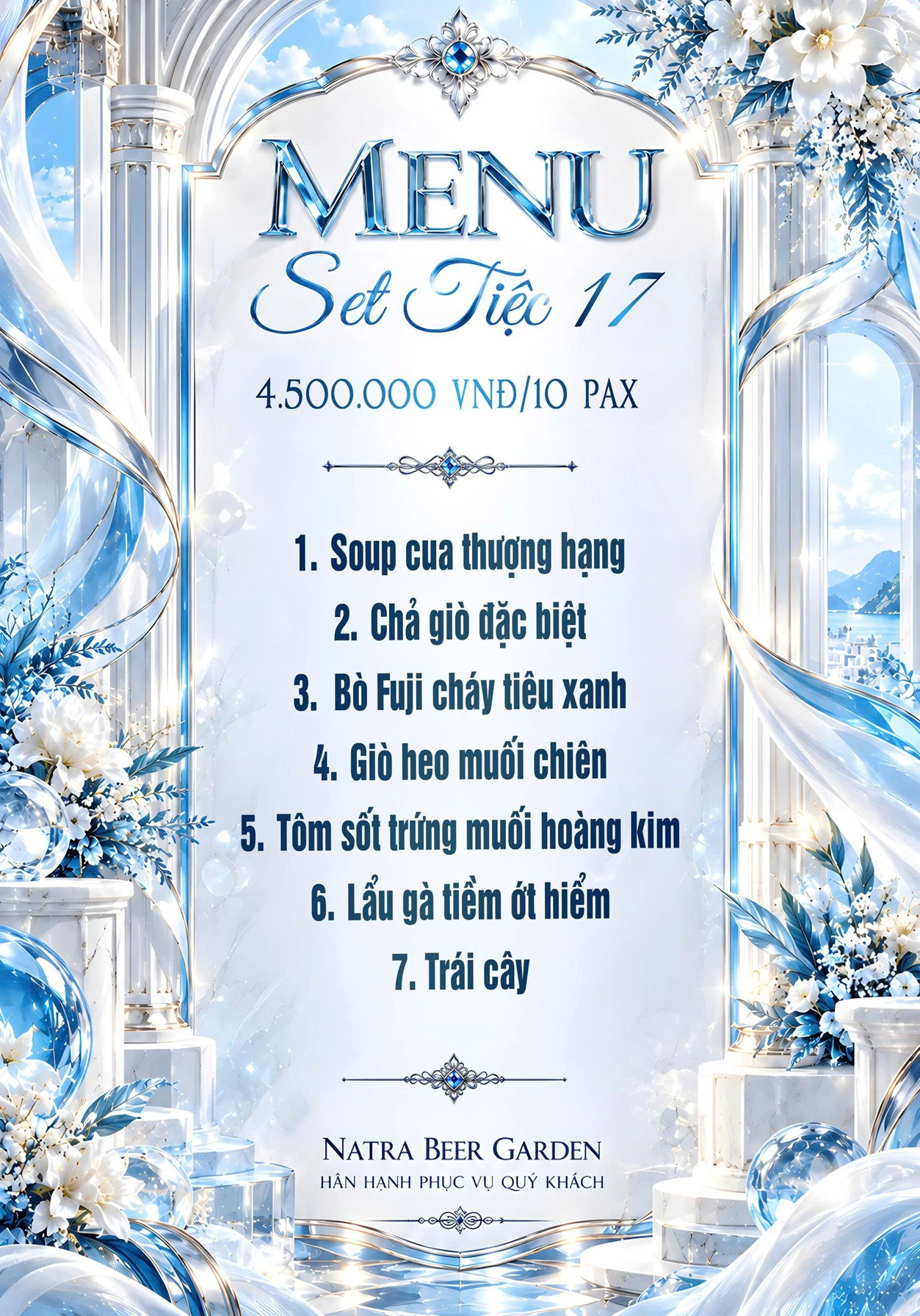 Set Menu NATRA Garden trang 16