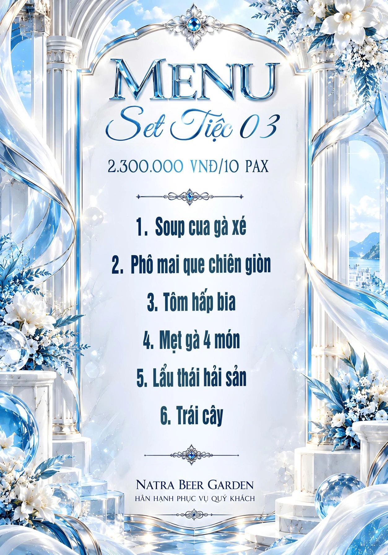 Set Menu NATRA Garden trang 3