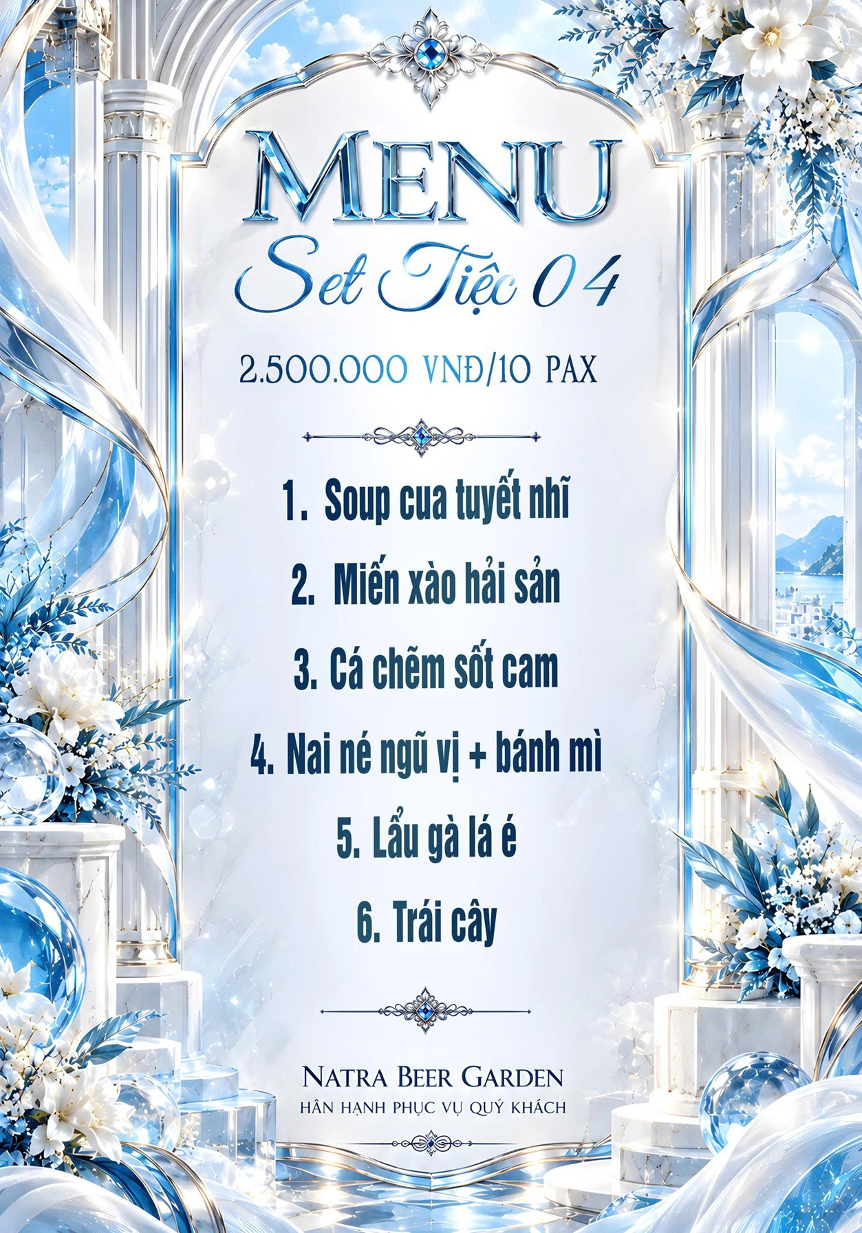 Set Menu NATRA Garden trang 4