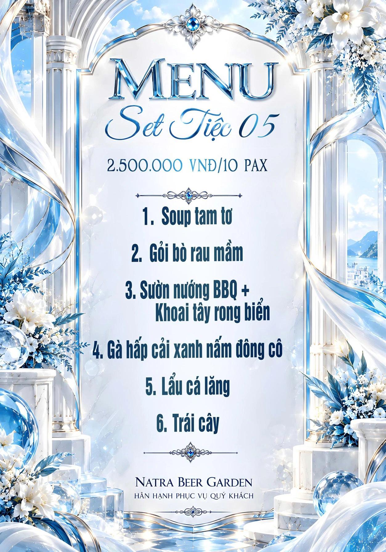Set Menu NATRA Garden trang 5