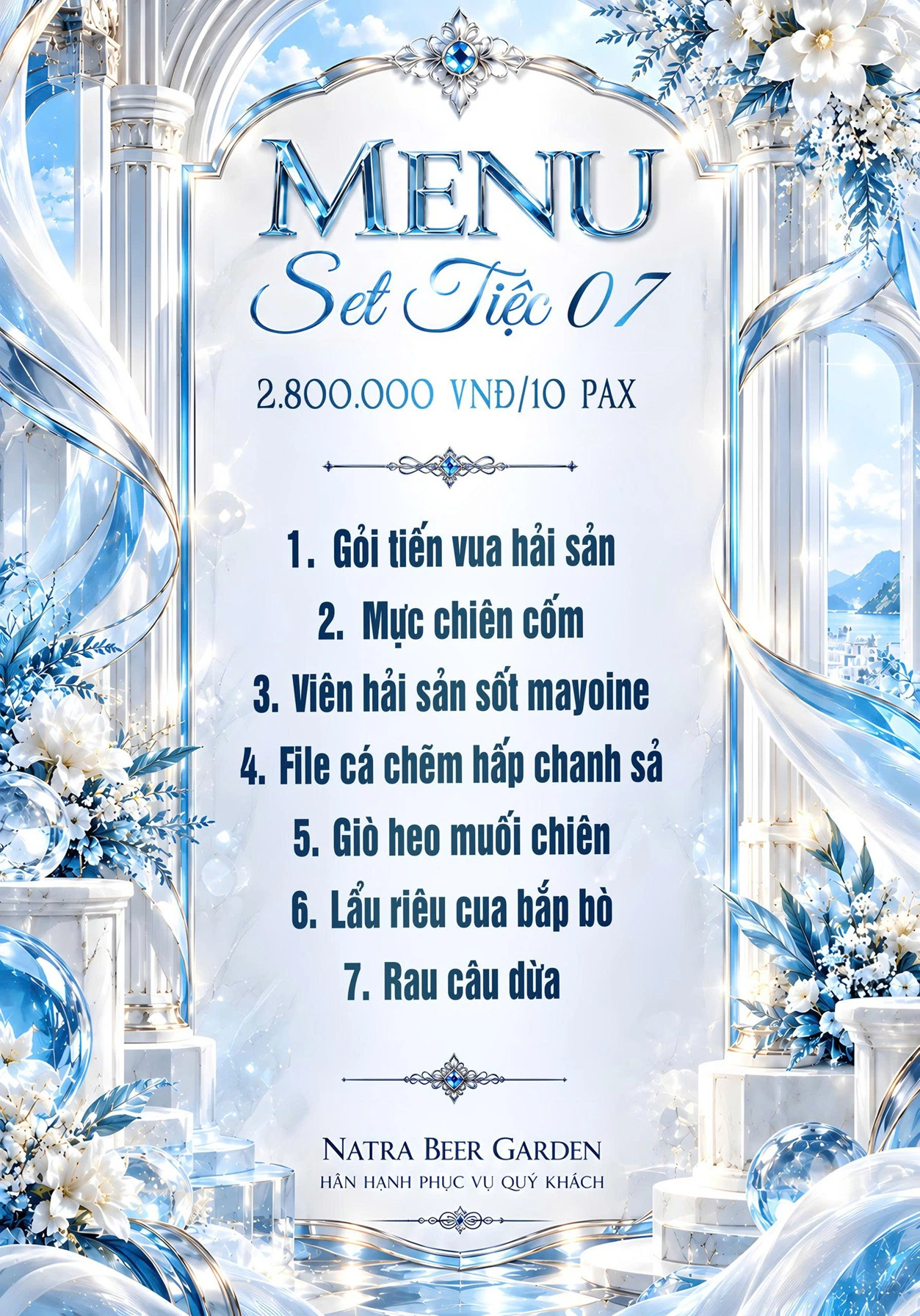 Set Menu NATRA Garden trang 7