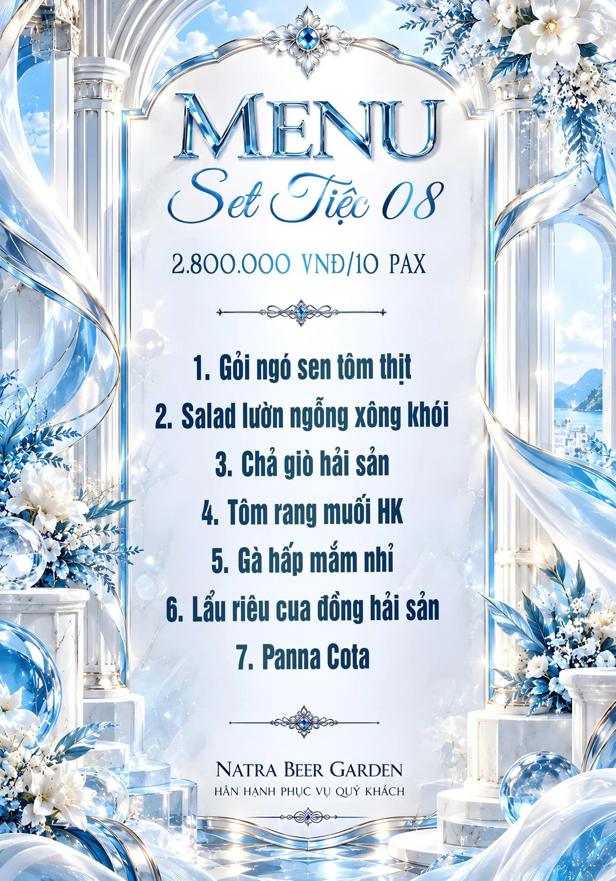 Set Menu NATRA Garden trang 8