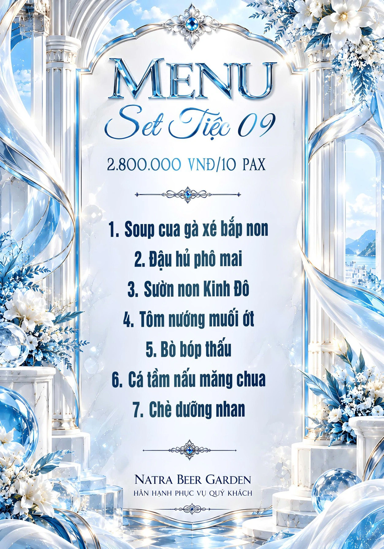 Set Menu NATRA Garden trang 9